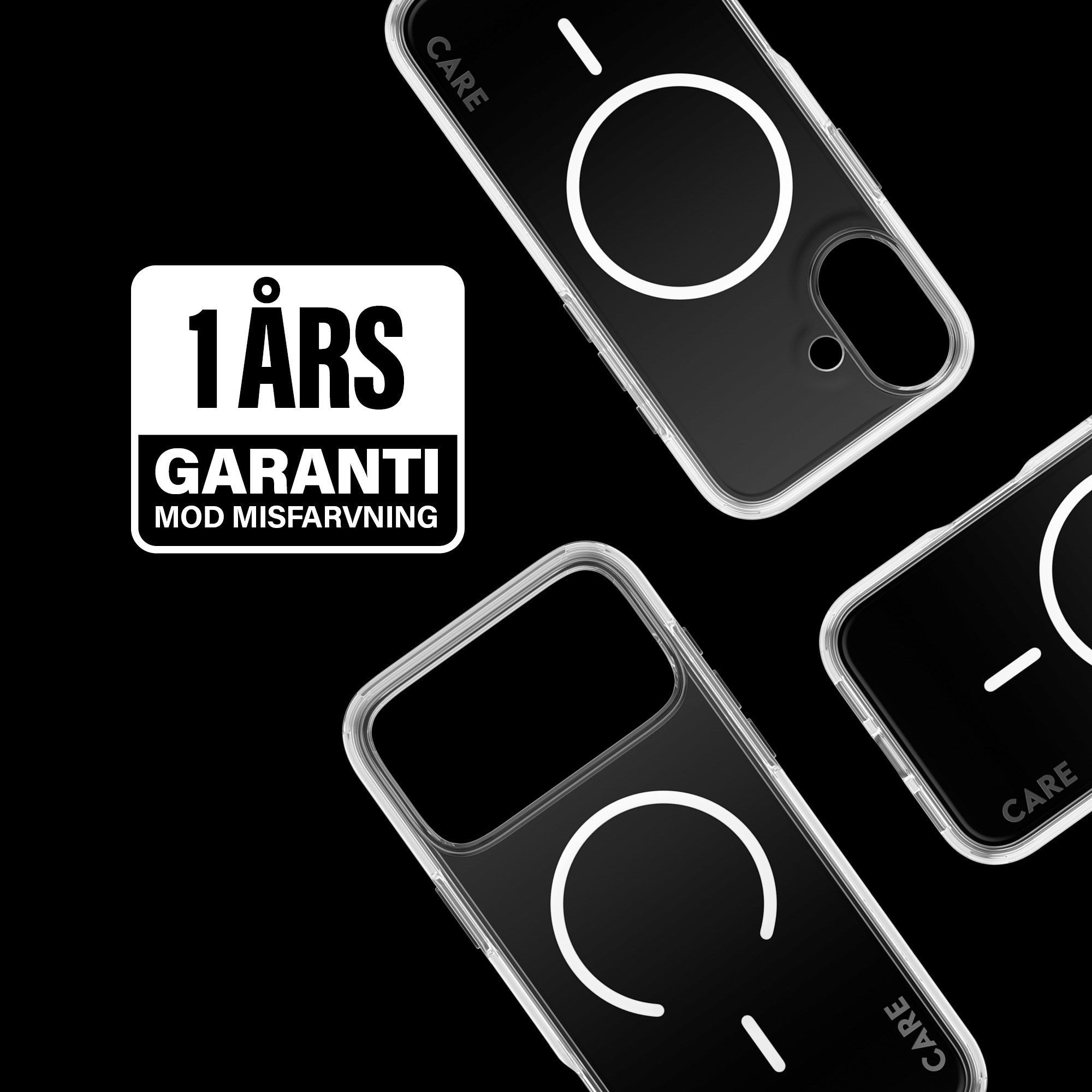 CARE™ by PanzerGlass® Urban Explorer Case Transparent m. Hvid MagSafe iPhone 17